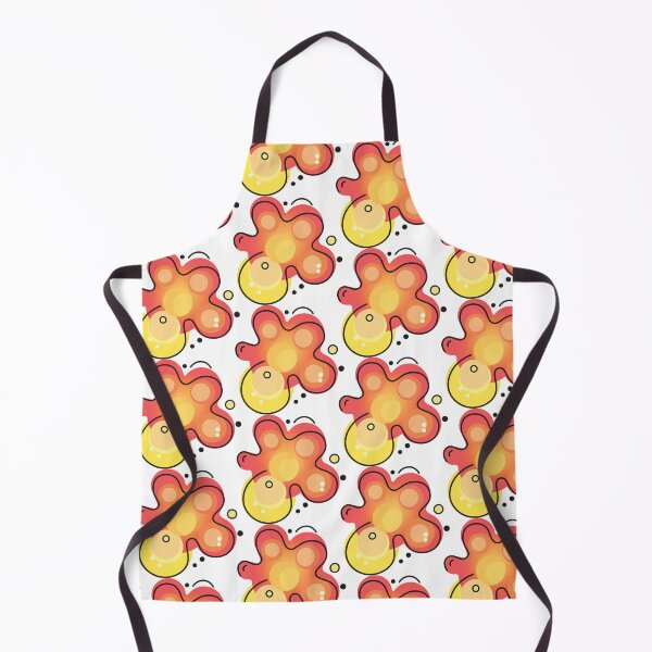 Item preview, Abstract Blob Red Yellow designed and sold by BetweenForms.
