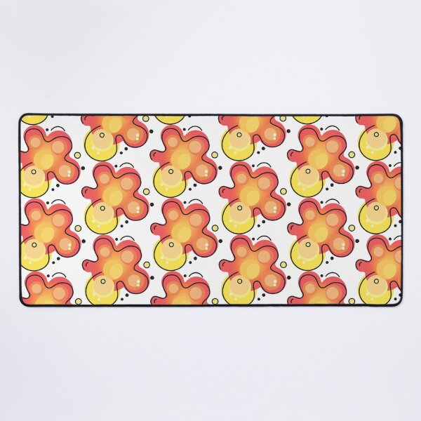 Item preview, Abstract Blob Red Yellow designed and sold by BetweenForms.