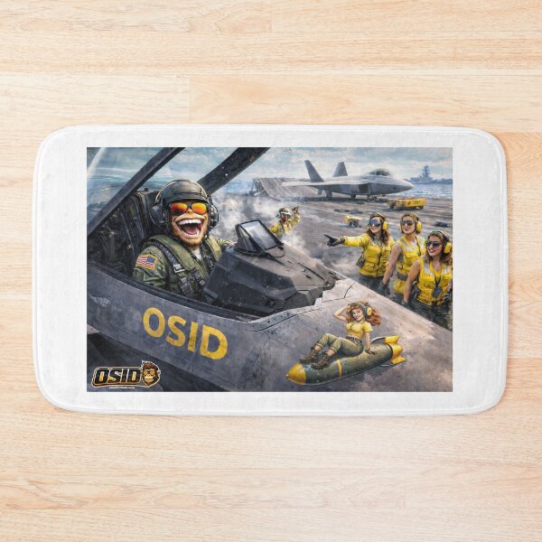 Item preview, OSID Carrier Deck Chaos – Monkey Fighter Pilot designed and sold by 131Mayhem.
