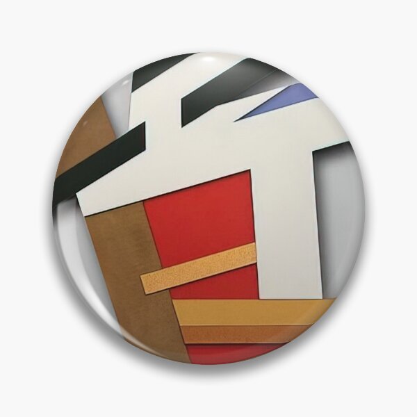 Item preview, pilica ii  - Original Paintings by Frank Stella, Frank Stella Geometric Abstract Art designed and sold by OilArtLittle.