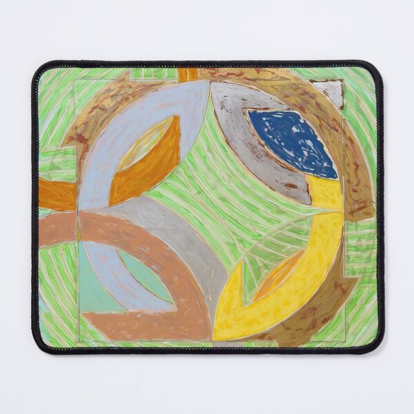 Item preview, polar co ordinates iv - Original Paintings by Frank Stella, Frank Stella Geometric Abstract Art designed and sold by OilArtLittle.
