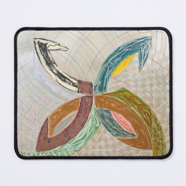 Item preview, polar co ordinates v  - Original Paintings by Frank Stella, Frank Stella Geometric Abstract Art designed and sold by OilArtLittle.
