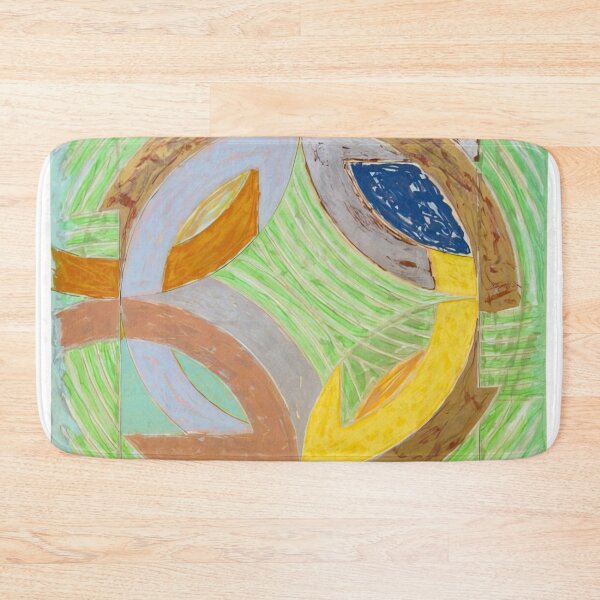 Item preview, polar co ordinates iv  - Original Paintings by Frank Stella, Frank Stella Geometric Abstract Art designed and sold by OilArtLittle.