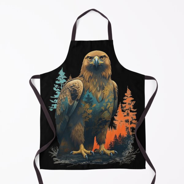 Item preview, Scottish Golden Eagle Highland Wilderness Forest Double Exposure designed and sold by Loom on the Loch.