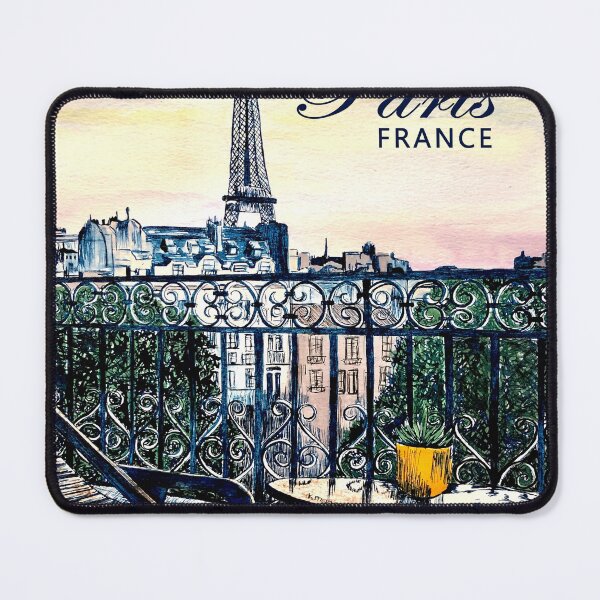 Item preview, Balcony in Paris France designed and sold by MooreArtStudio.