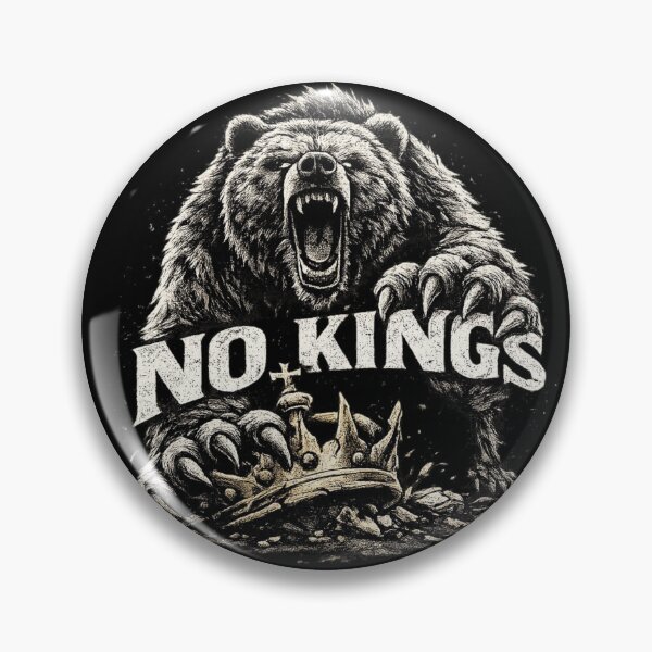 Item preview, No Kings Roaring Bear Crown Statement Design designed and sold by Meandmyshop.