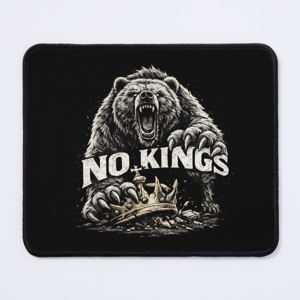 Item preview, No Kings Roaring Bear Crown Statement Design designed and sold by Meandmyshop.