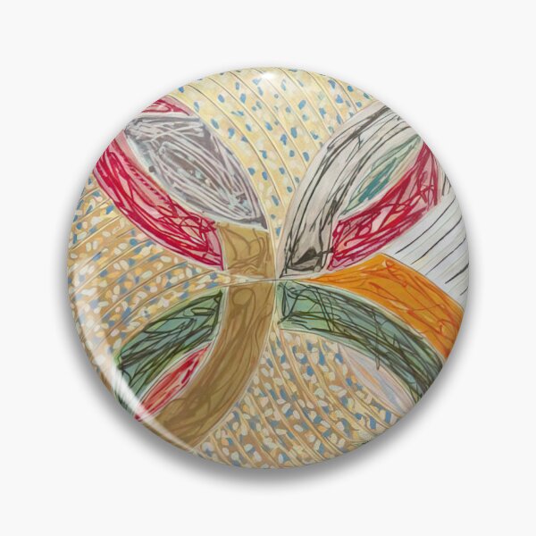 Item preview, polar co ordinates vii  - Original Paintings by Frank Stella, Frank Stella Geometric Abstract Art designed and sold by OilArtLittle.