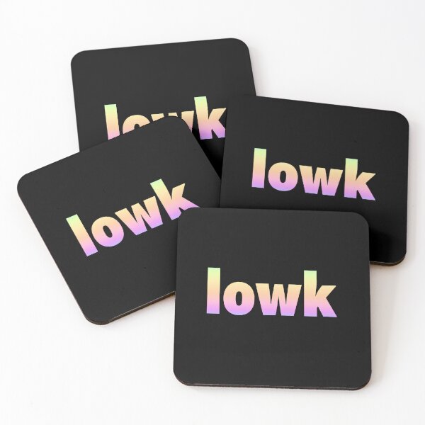 Item preview, lowk, Neon Gradient Bold designed and sold by Memes N Lore .