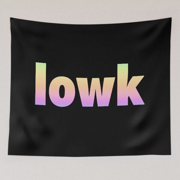 Item preview, lowk, Neon Gradient Bold designed and sold by Memes N Lore .