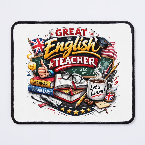 Item preview, Great English Teacher Shirt – Funny ESL Teacher Gift, Teaching English Classroom Apparel designed and sold by Kiziorq.