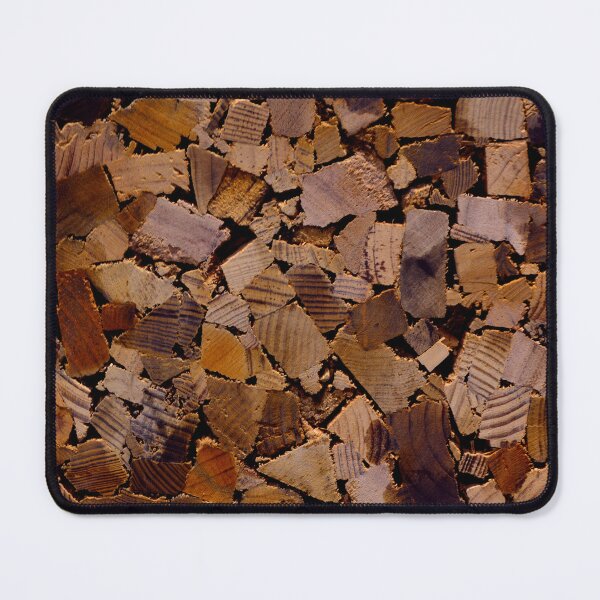 Item preview, Wood Chips, woodworking design, rustic natural Abstract Tree pattern designed and sold by hollycooper.