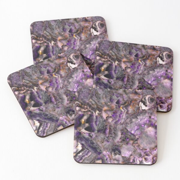 Item preview, Purple Quart | purple granite black gray purple marble | natural Abstract pattern designed and sold by hollycooper.