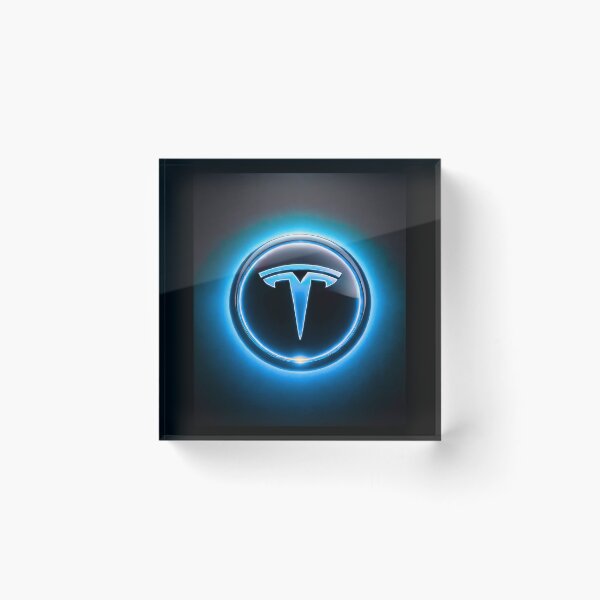 Item preview, Tesla logo art designed and sold by TEEJAMBOREE.