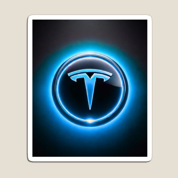 Item preview, Tesla logo art designed and sold by TEEJAMBOREE.