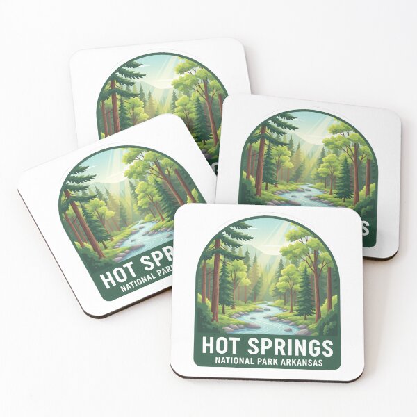 Item preview, Hot Springs National Park Sunset Steam Meadow Way ark designed and sold by Simsimah26Parks.