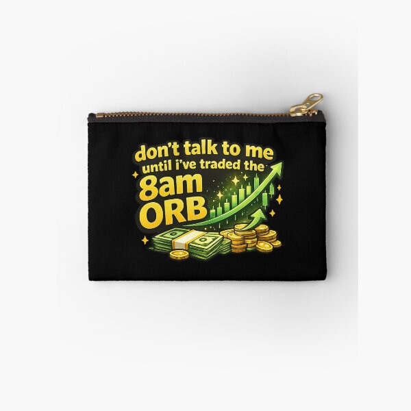Item preview, Don’t Talk To Me Until I’ve Traded the 8AM ORB Funny Day Trader Design designed and sold by peachycrossing.