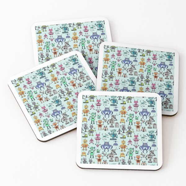 Item preview, The Robot's Best Friend All-Over Print designed and sold by Unhinged Heather.