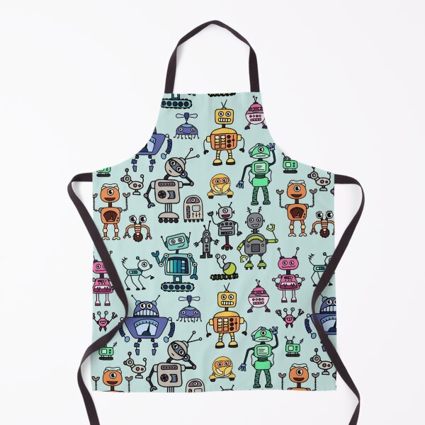 Item preview, The Robot's Best Friend All-Over Print designed and sold by Unhinged Heather.