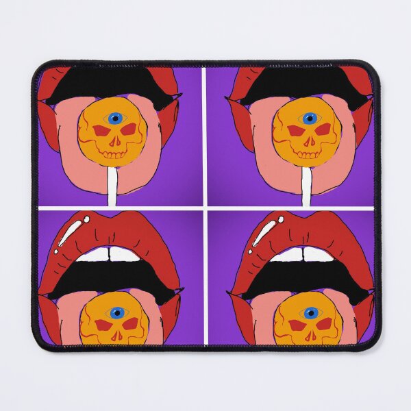 Item preview, Lollipop skull grid designed and sold by DEAF SCUM.