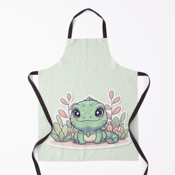 Item preview, Cute Kawaii Lizard – Adorable Pastel Reptile Illustration designed and sold by soletstudio.