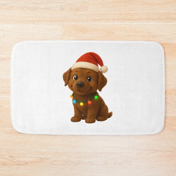 Item preview, Christmas Chesapeake Bay Retriever designed and sold by Sillytoe.