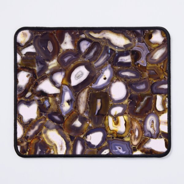 Item preview, Abstract Agate, brown and purple geode, gem stone pattern designed and sold by hollycooper.