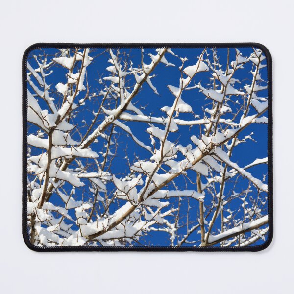 Item preview, First Snow on tree branches, winter scene, snow on trees, snow on branches designed and sold by hollycooper.