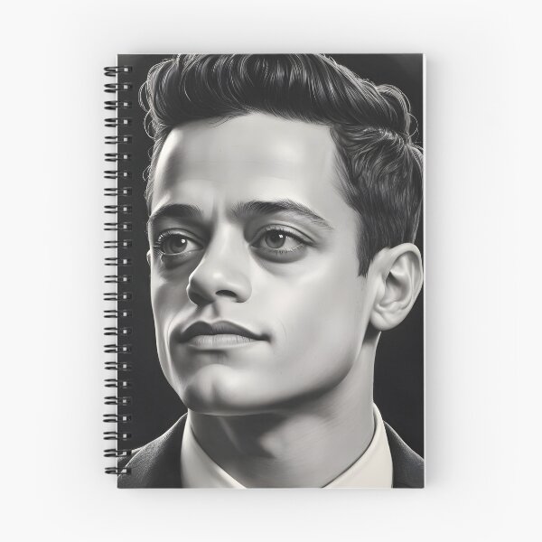 Artikelvorschau, Rami Malek entworfen und verkauft von WorldofCharcoal.
