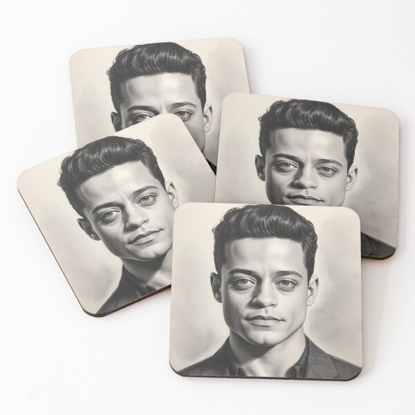 Item preview, Rami Malek designed and sold by WorldofCharcoal.