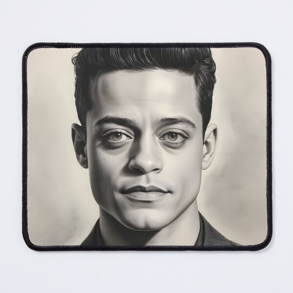Item preview, Rami Malek designed and sold by WorldofCharcoal.