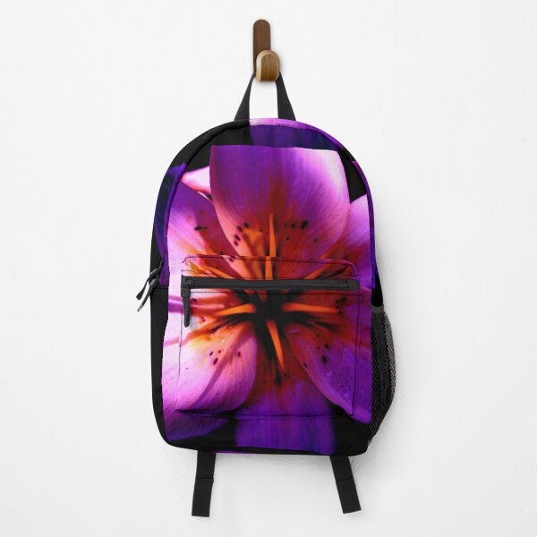 Item preview, Romantic soft lighting Purple orange pink Glowing Tropical lily, tiger lily designed and sold by hollycooper.