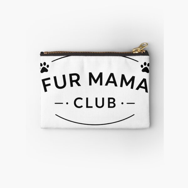Item preview, Fur Mama Club Minimal Badge – Aesthetic Pet Mom Shirt Design designed and sold by mibrand.