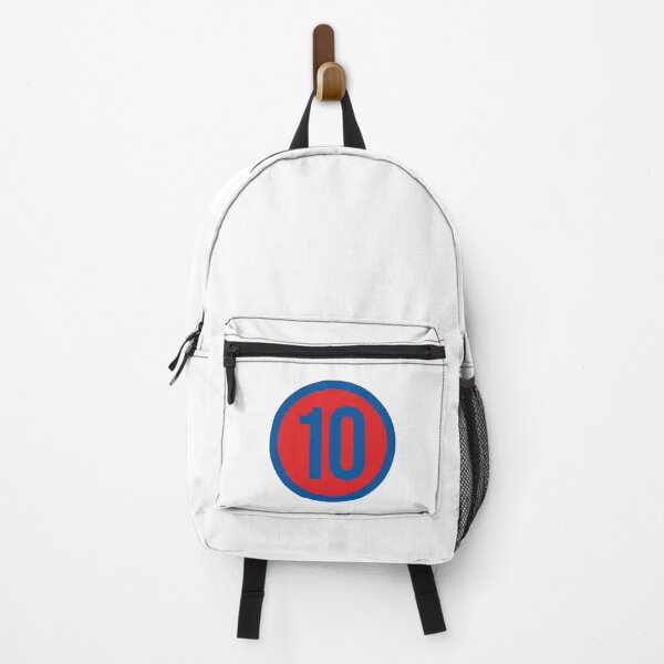 Item preview, Retro Number 10 Blue and Red Circle Graphic designed and sold by StudioTenDesign.