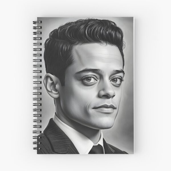 Artikelvorschau, Rami Malek entworfen und verkauft von WorldofCharcoal.