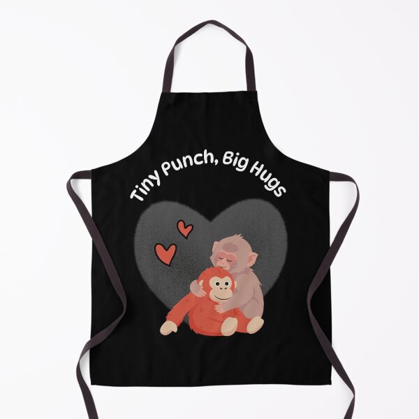 Item preview, Punch monkey with orangutan, tiny Punch big hugs designed and sold by ClickATee Store .