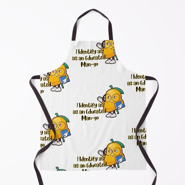 Item preview, I Identify as an Educated Man-go Mango Pun designed and sold by The-Melon-Cart.