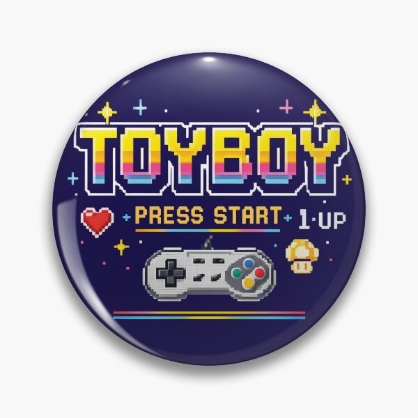 Item preview, TOYBOY - Retro 8-Bit Pixel Vibe designed and sold by ShineEyePirate.