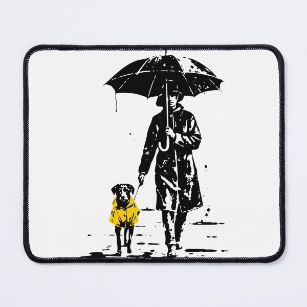 Item preview, Rainy Walk Silhouette designed and sold by SignumShop.