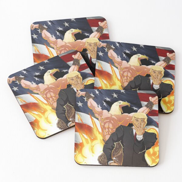 Item preview, Donald Trump STAND MASTER | USA Patriotic Jojo's Meme designed and sold by Based History.