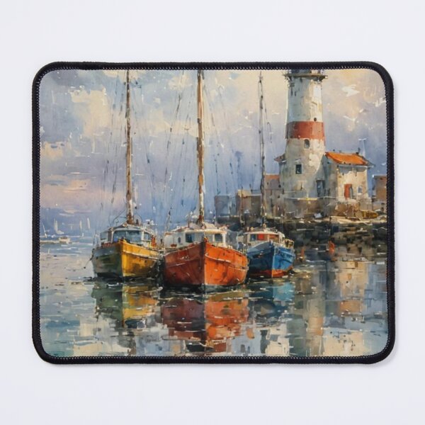 Item preview, Sailboats on calm waters designed and sold by sid1802.