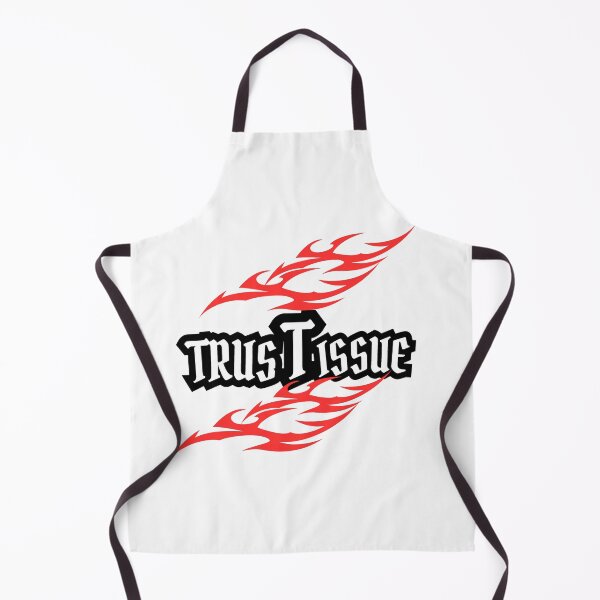 Item preview, TRUST ISSUE // Neo-Tribal Y2K Streetwear Chrome Flame designed and sold by ZafTeez.
