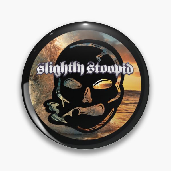 Item preview, Slightly Stoopid Ocean Wave Sunset Skull Sticker designed and sold by Stoopid Zephyr Pepper.