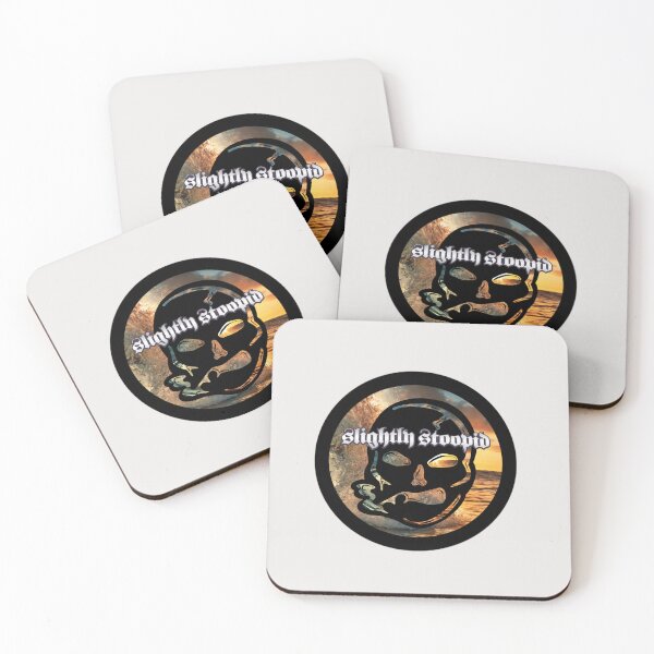 Item preview, Slightly Stoopid Ocean Wave Sunset Skull Sticker designed and sold by Stoopid Zephyr Pepper.