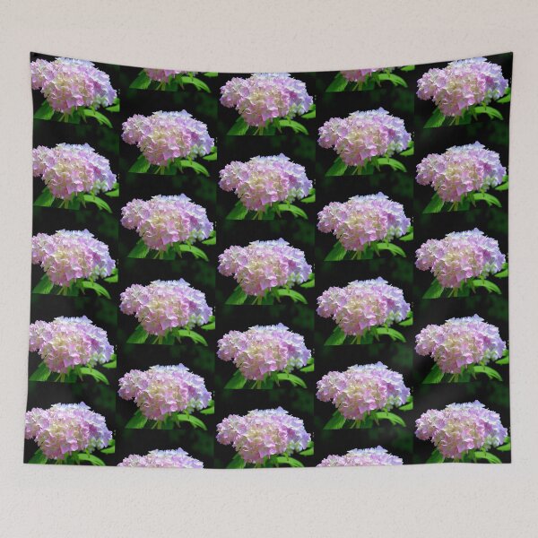 Item preview, romantic pink and blue hydrangeas, purple pink Floral, Yellow hydrangeas , pink hydrangeas, purple and blue hydrangeas designed and sold by hollycooper.