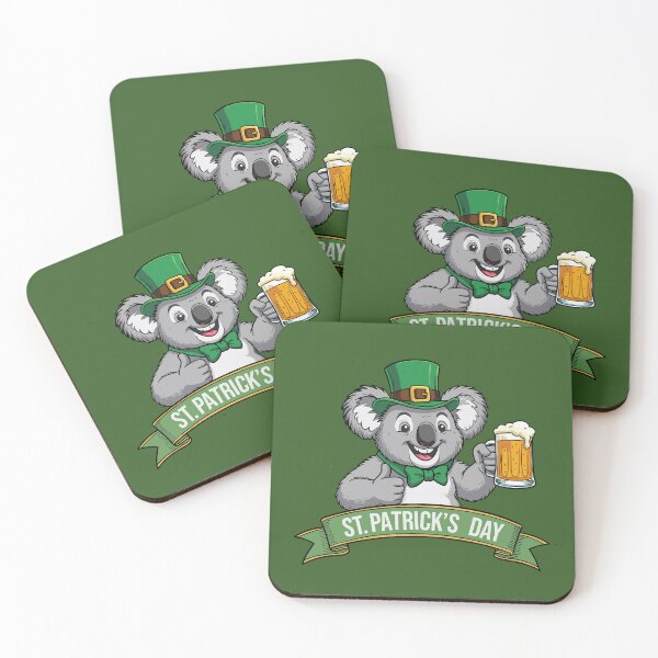 Item preview, Lucky Koala Beer Party – St. Patrick’s Day Cheers designed and sold by CARPIO Creations.