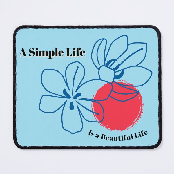 Item preview, A Simple Life is a Beautiful Life Living Simple designed and sold by Sachie's Studio.