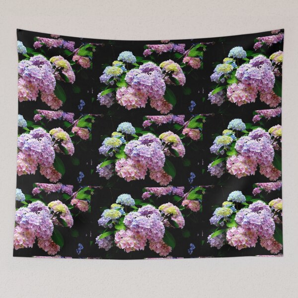 Item preview, Hydrangea Gardens, Romantic colorful classic Garden florals  designed and sold by hollycooper.