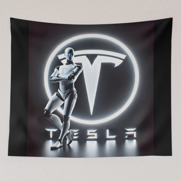 Item preview, Tesla logo art designed and sold by TEEJAMBOREE.