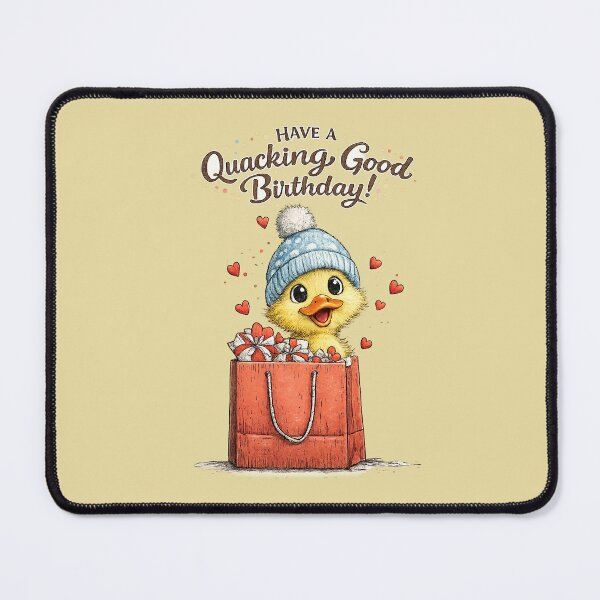 Item preview, Have a Quacking Good Birthday! Funny art . designed and sold by Natart1004.